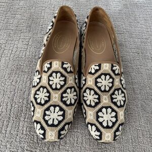 Kent Needlepoint Slippers - Retail $575